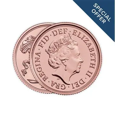 Queen Elizabeth II Gold Sovereign Promotional Offer