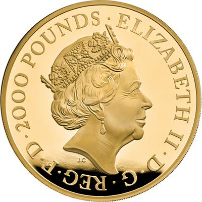 Seymour Panther Gold Proof Coin Obverse side