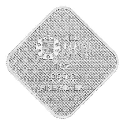 The Queen's Beasts 1oz Silver Bar reverse