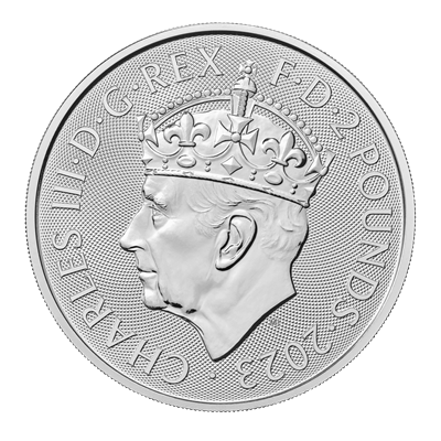 The Coronation Britannia 2023 1oz Silver Bullion Coin