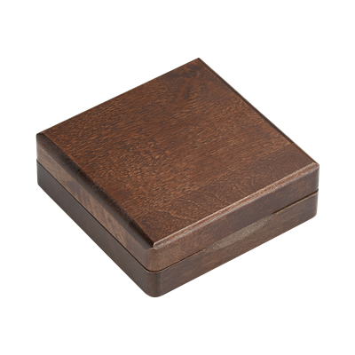 wooden box closed for coin