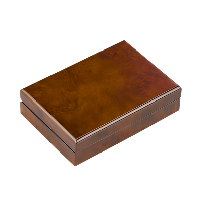 wooden box closed